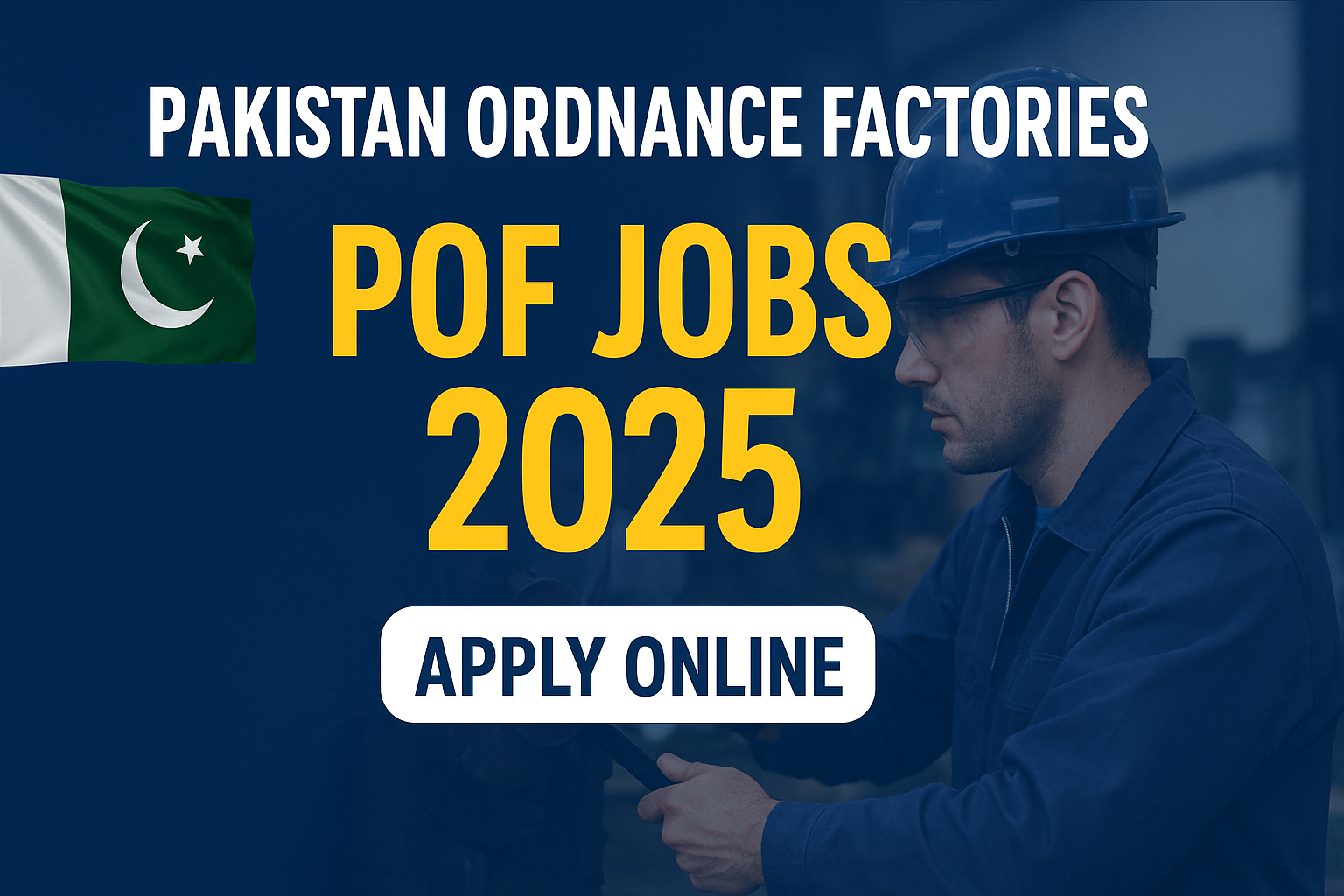 Pakistan Ordnance Factories POF Jobs 2025