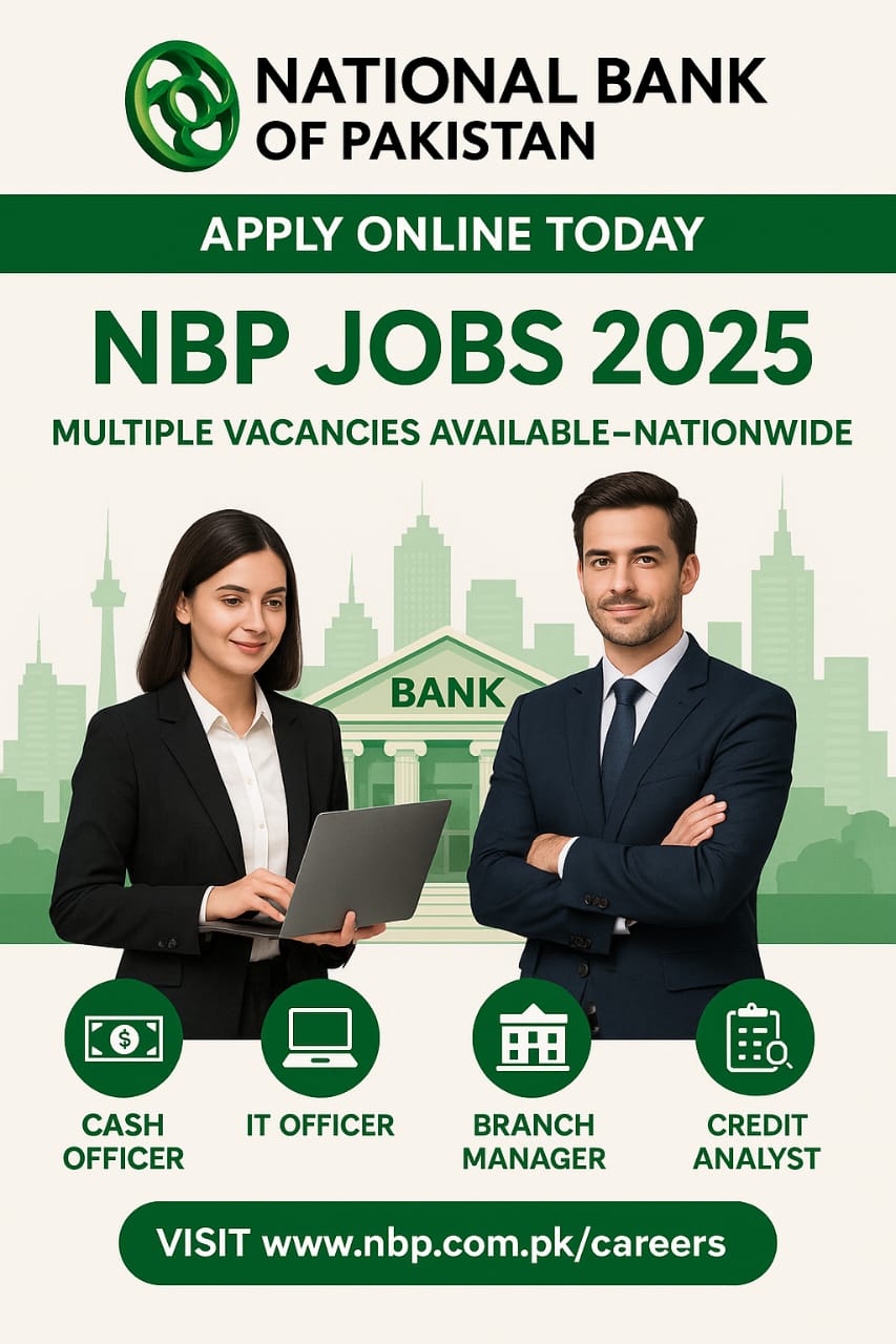 National Bank of Pakistan NBP Jobs 2025