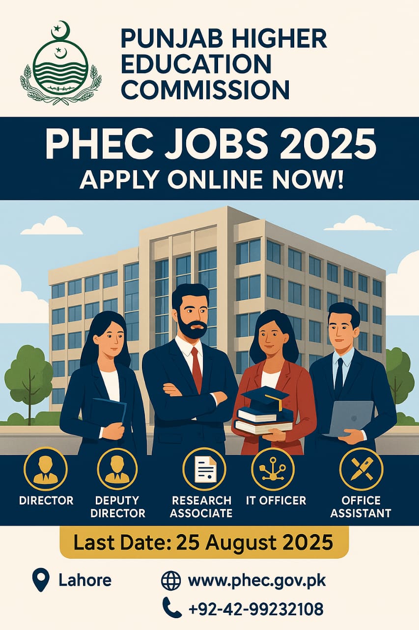 Punjab Higher Education Commission PHEC Jobs 2025
