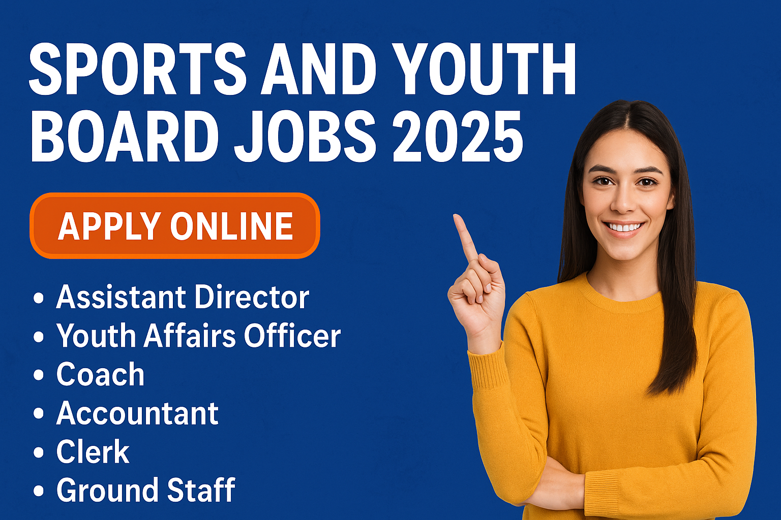 Sports and Youth Board Jobs 2025